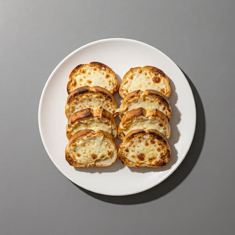 Garlic Bread with Cheese & Pepperoni