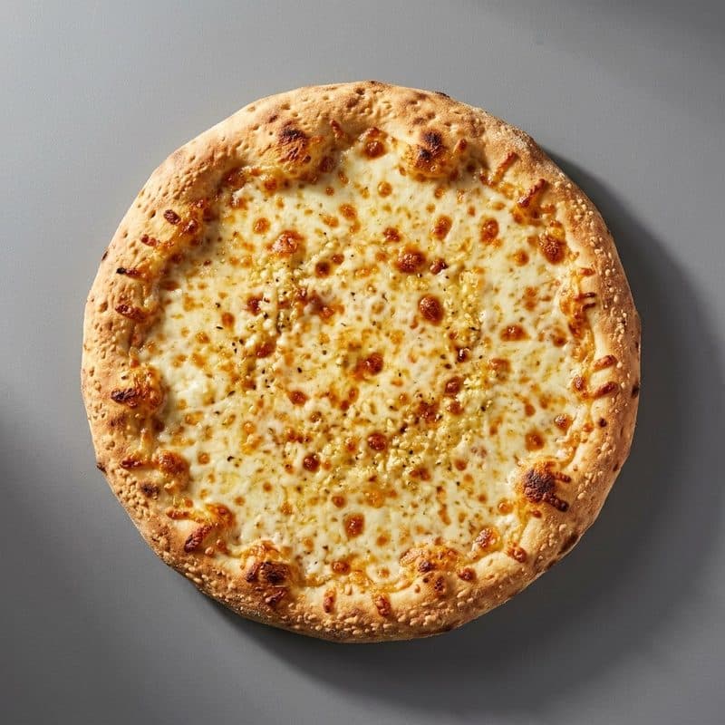 Cheesy Garlic Bread Pizza